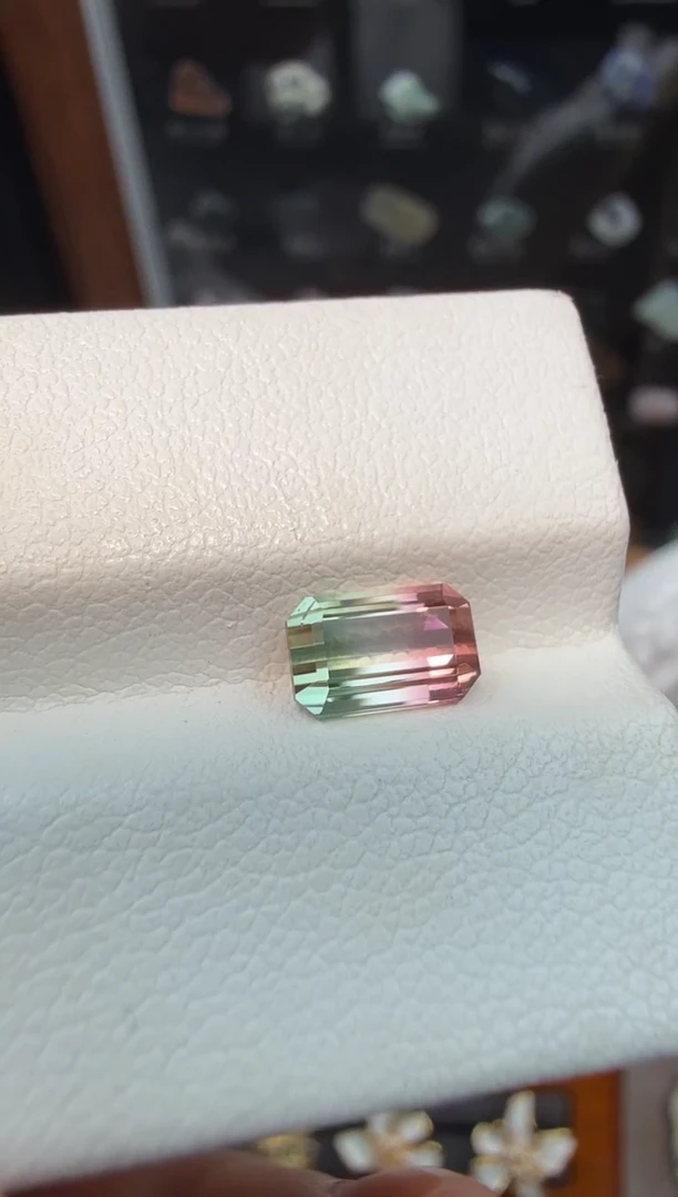 未镶嵌裸石碧玺西瓜碧玺1.2ct-A170-1p