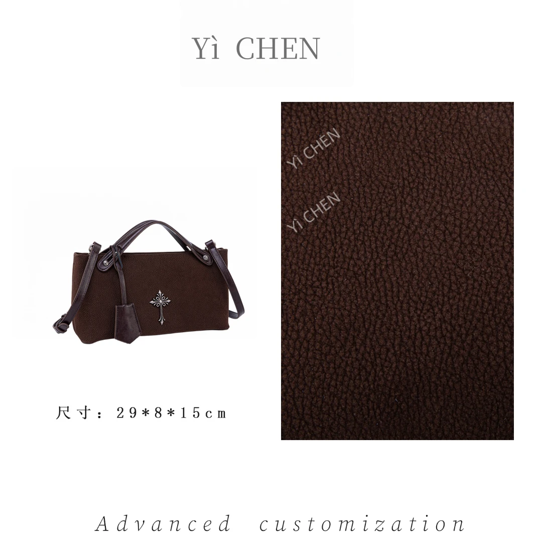 【Yì CHEN】QYX-6095-热巧克力简约时尚女士新款轻奢单肩斜跨包