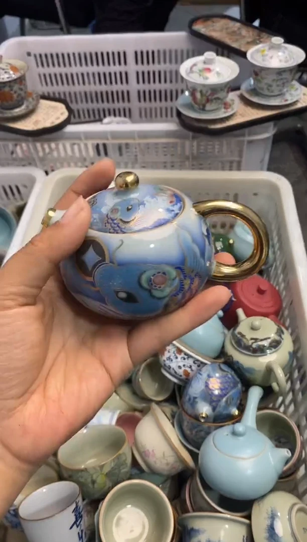 高端 茶壶 茶杯 茶具 轻轻微瑕