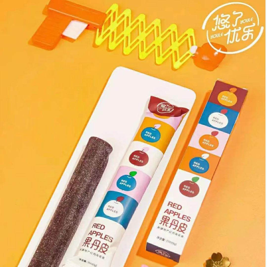 新疆特产伊犁红肉海棠果丹皮酸甜休闲小零食100g包邮