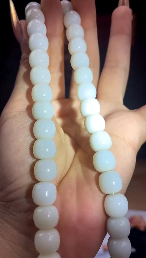 和田玉未镶嵌颈饰A655