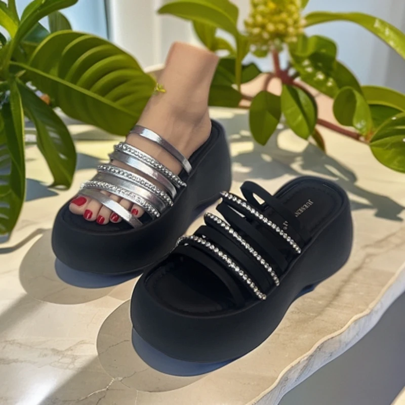 55+16凉鞋女鞋新款女鞋子拖鞋