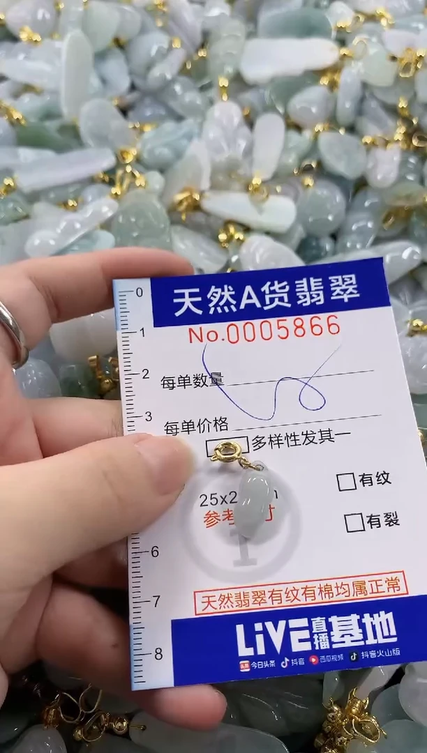 颈饰未镶嵌翡翠天然A货翡翠