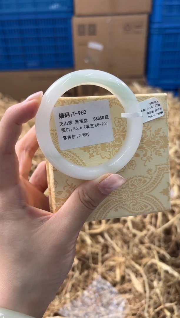 未镶嵌手镯石英质玉T-962