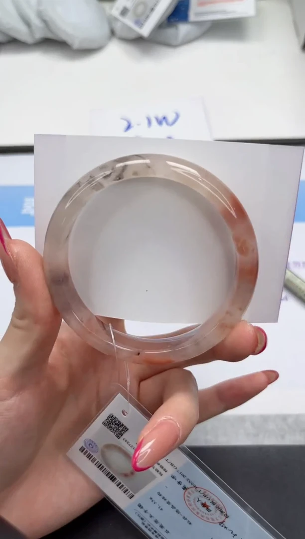 未镶嵌手镯石英质玉V130-58.7