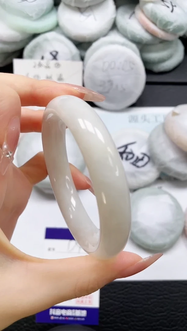 和田玉手镯未镶嵌46-62