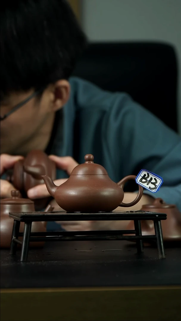 茶壶紫砂B13 梨形 140cc