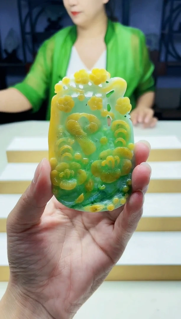 未镶嵌定制翡翠毛货09160110
