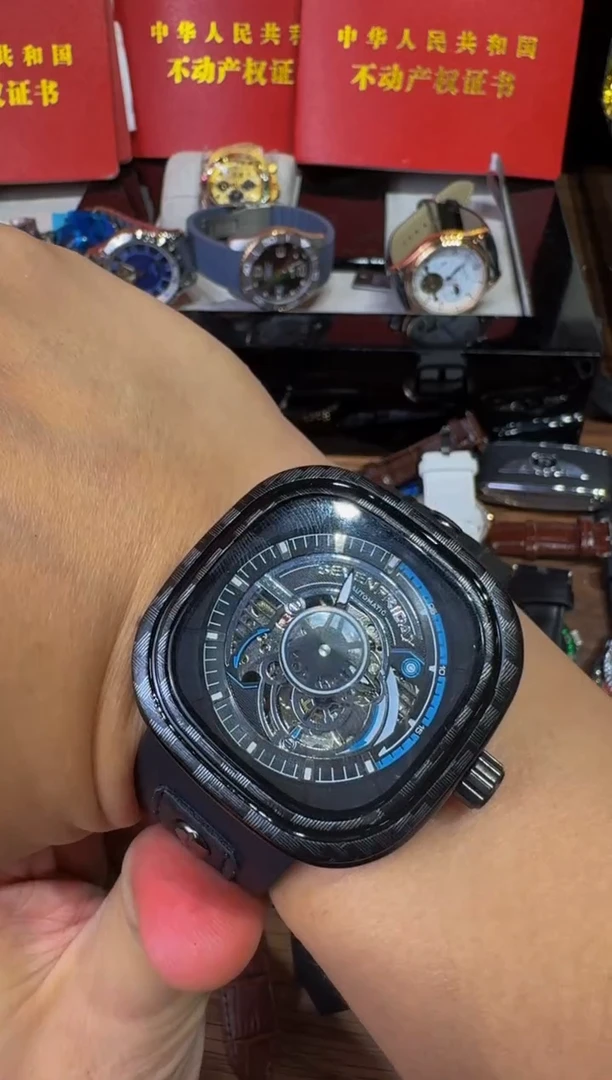 金属全自动机械手表11