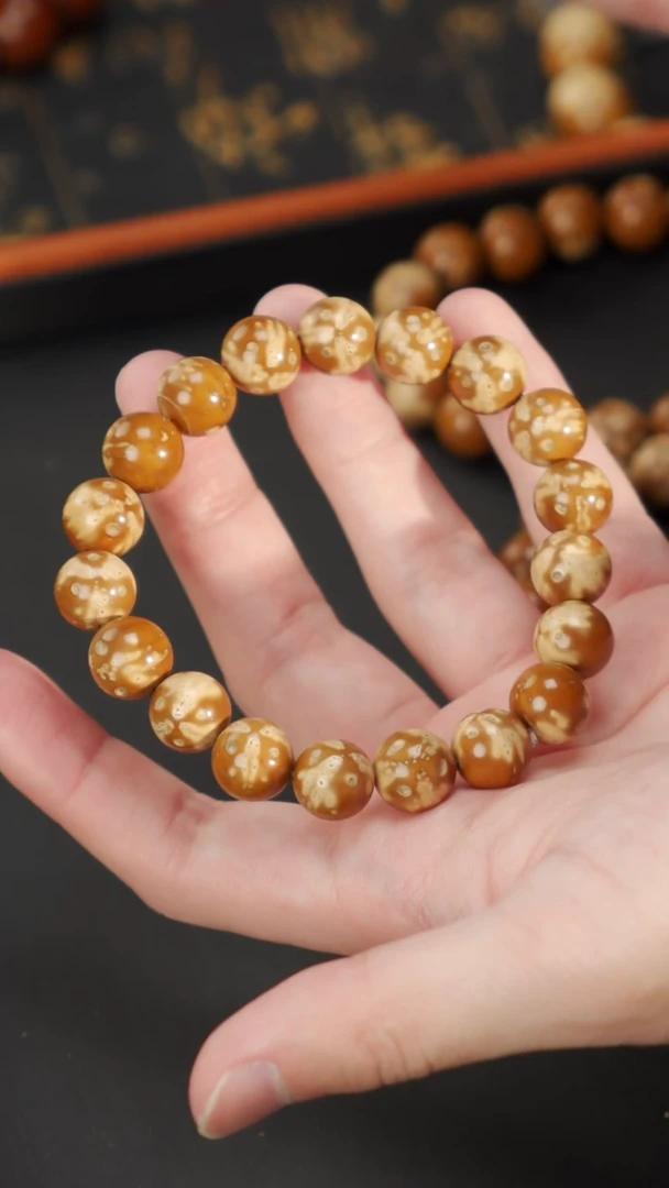 【闪购商品】紫金鼠手串紫金鼠实心花皮熊猫11+