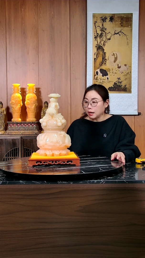 玉精品家居商务摆件