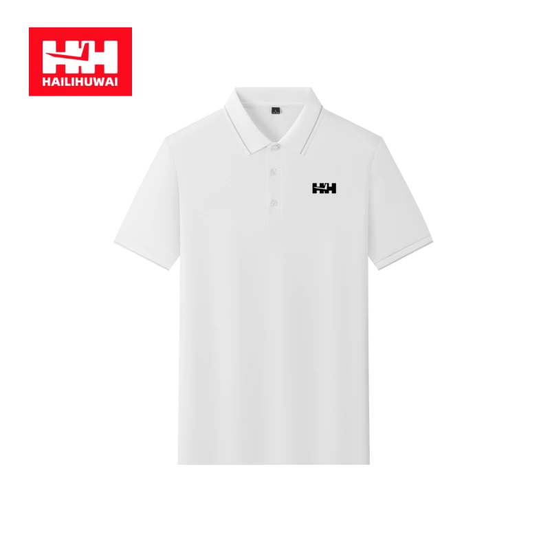 HH海丽户外男士夏季爆款纯色经典polo衫休闲运动翻领短袖