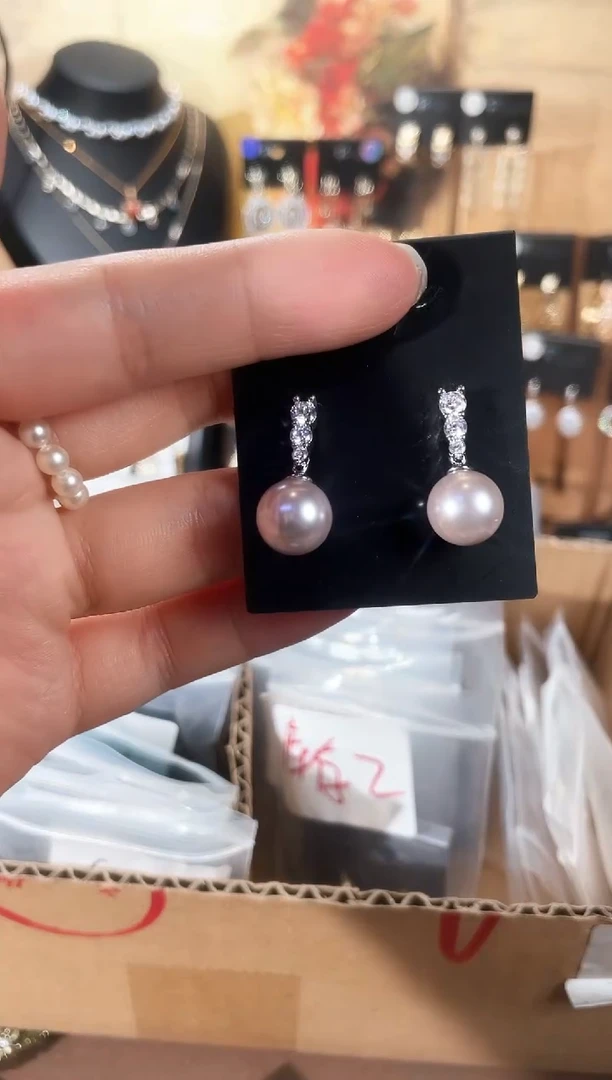 合金925银锆石豆409