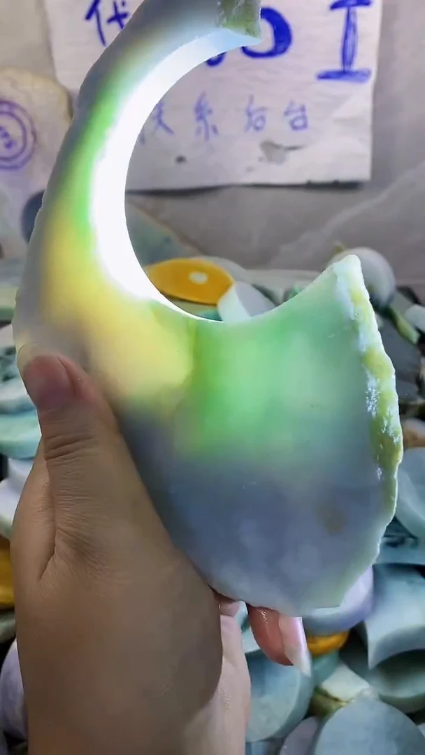 裸石翡翠纯天然翡翠A货12