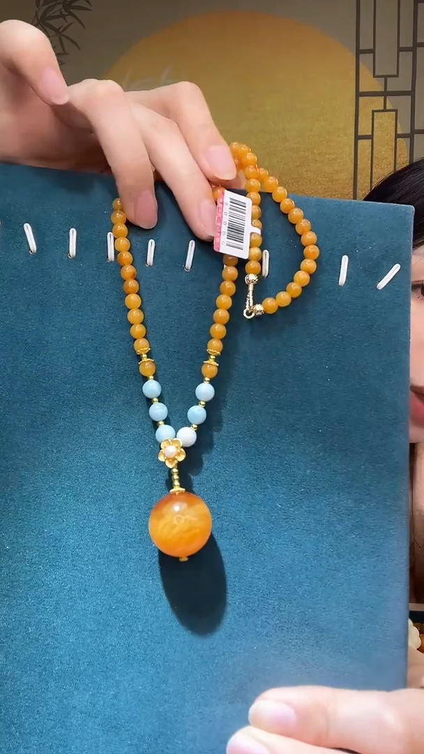 未镶嵌琥珀裸石P0008天然蜜蜡