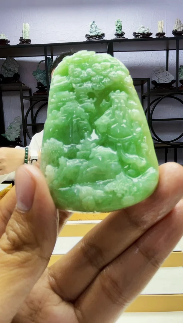 【闪购商品】定制翡翠未镶嵌毛货01190046