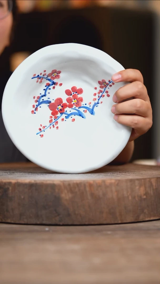 瓷片景德镇高温釉下彩（食品级）