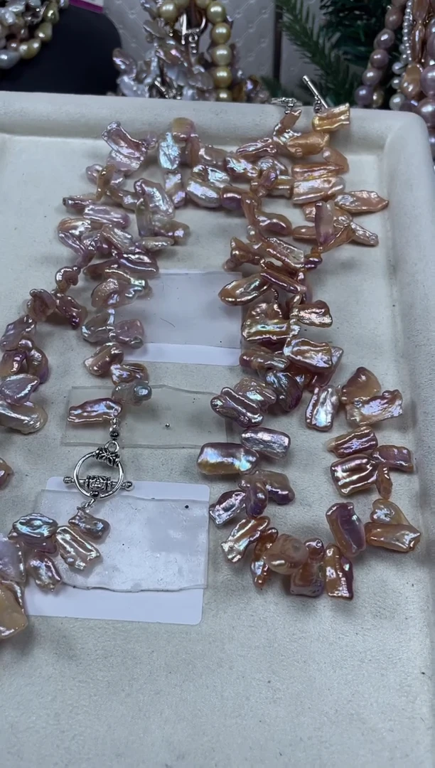 【闪购商品】淡水珍珠项链未镶嵌【纯恬珍珠】（多样性发货发一）