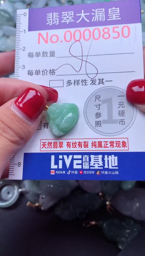 颈饰未镶嵌翡翠850