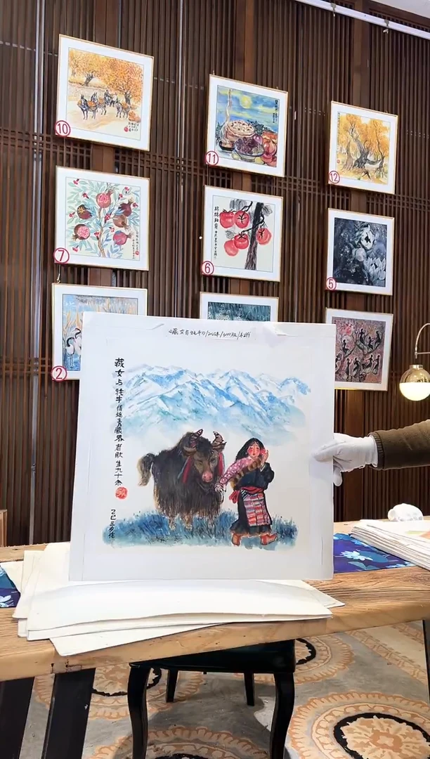 版画版画耿玉琨名章限量版画S