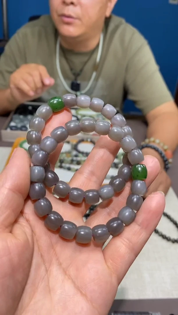 手链未镶嵌和田玉颜色多样性发货拍一发一