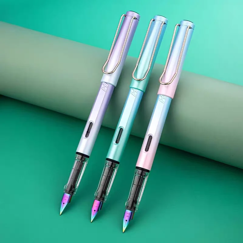 英雄YX-1359炫彩铱金钢笔（星河）