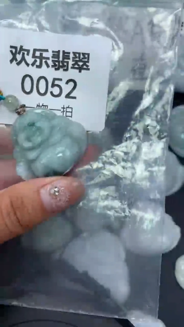 颈饰未镶嵌翡翠缅甸天然翡翠0052