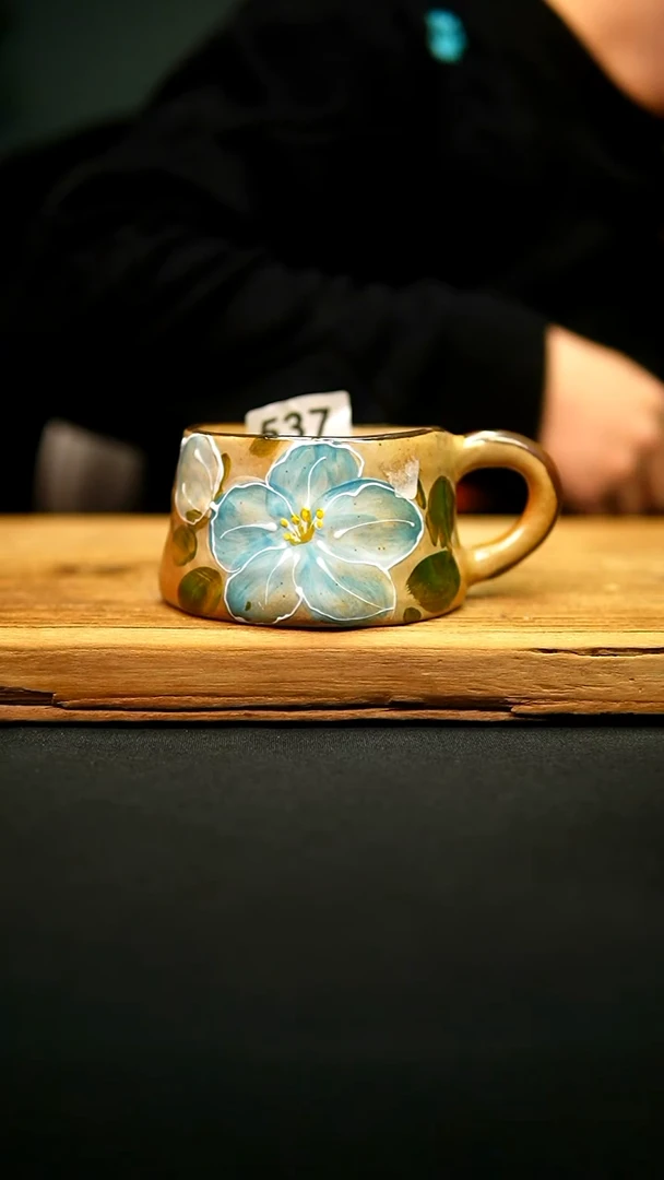 @@陶园瓷舍@@纯手工手绘@高温釉下彩