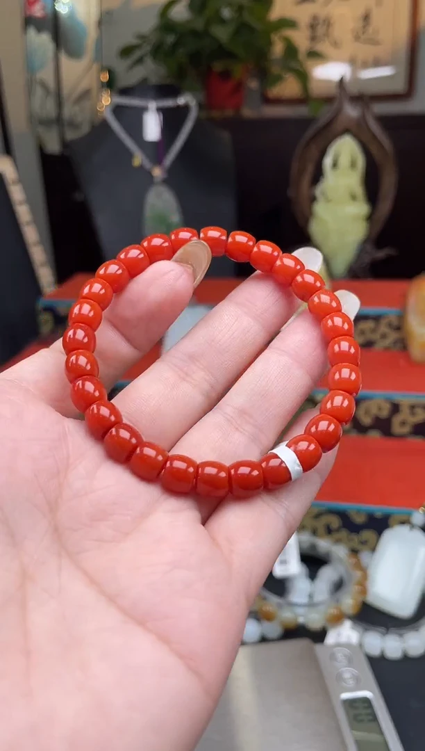 未镶嵌手串南红玛瑙手串TN32