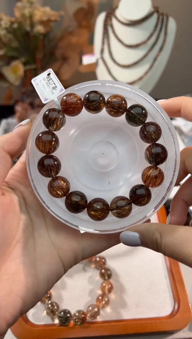 未镶嵌手链水晶小*黑金超七14+
