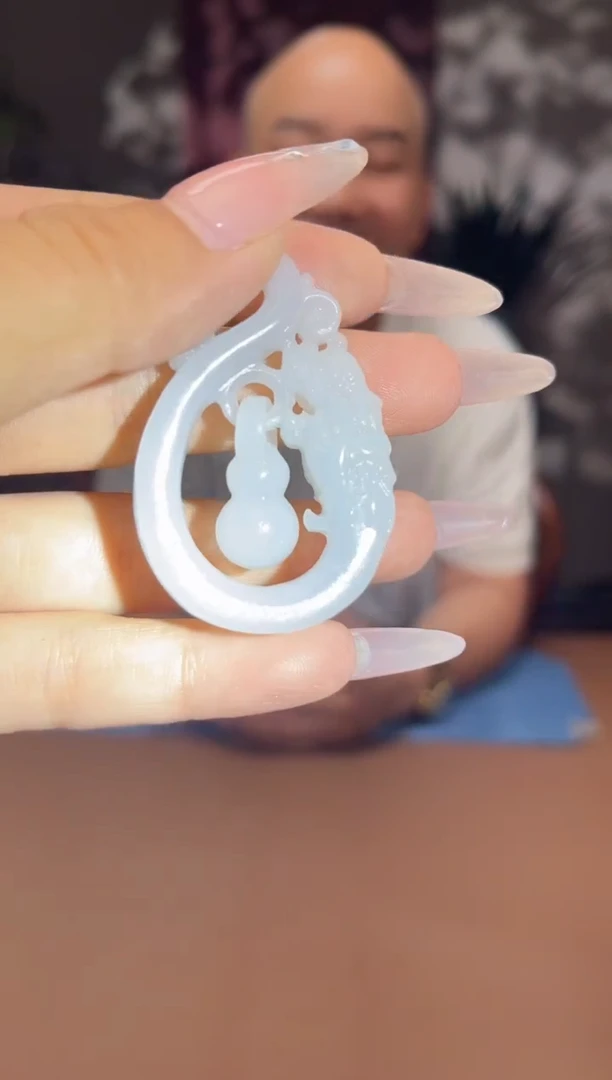 和田玉未镶嵌颈饰A176