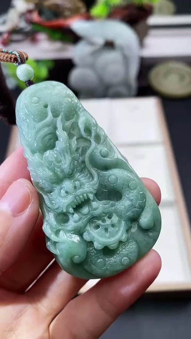 颈饰未镶嵌翡翠天然缅甸A货翡翠
