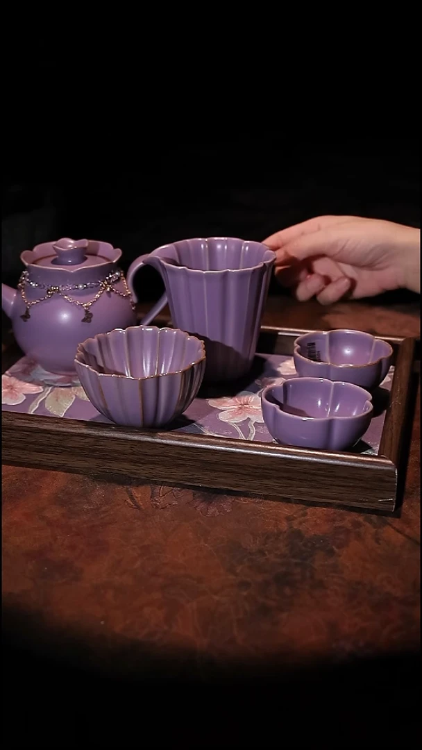 陶瓷茶具（无礼盒）@@A13440