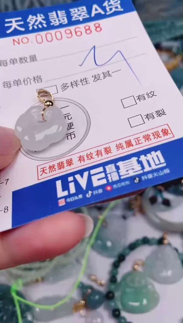 颈饰未镶嵌翡翠00009688