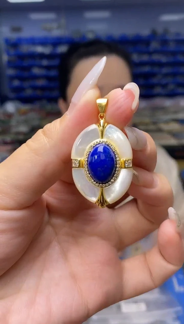 青金石银S925镶嵌DZ5812DZ5812