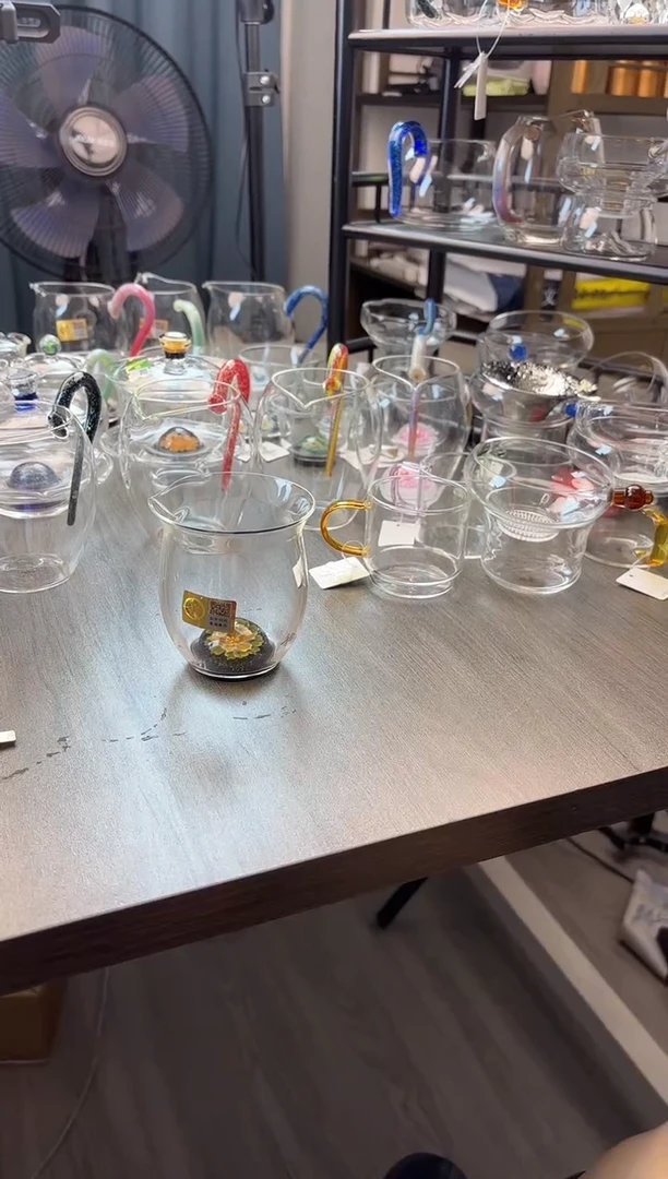 禾器   无耳珀公道杯 孤品