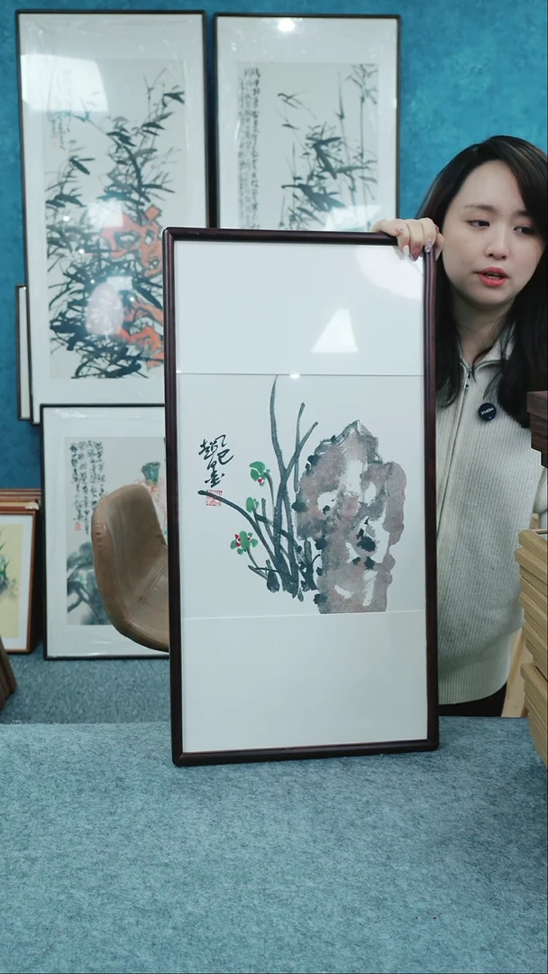 【闪购商品】国画33*66郑志超老师花鸟