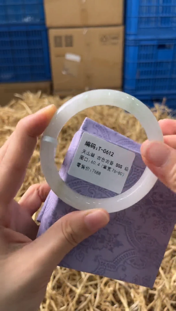 未镶嵌手镯石英质玉T-0612