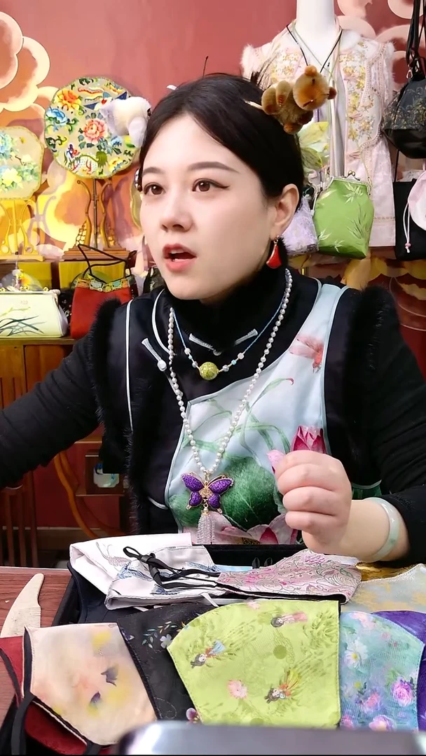 纯铜合金琉璃非遗口罩