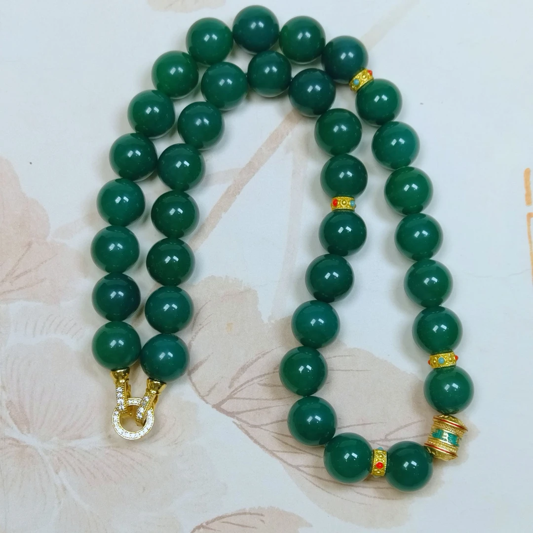 【甄选】盛世典藏一代经典帝王之色毛衣链项链-多样性发货