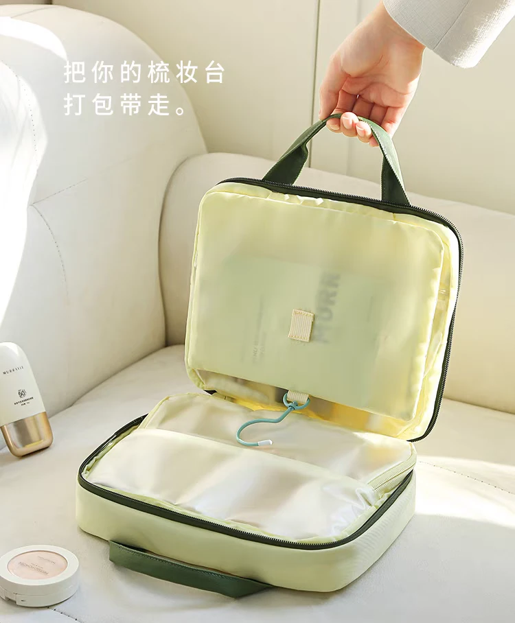 高品质防水吊挂款洗漱包化妆包