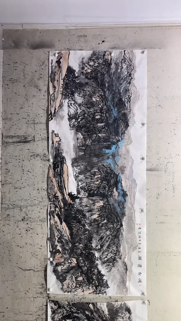 国画刘加强老师作品