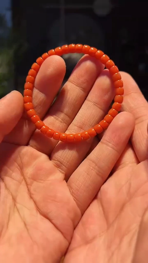 【闪购商品】南红玛瑙手串未镶嵌单圈