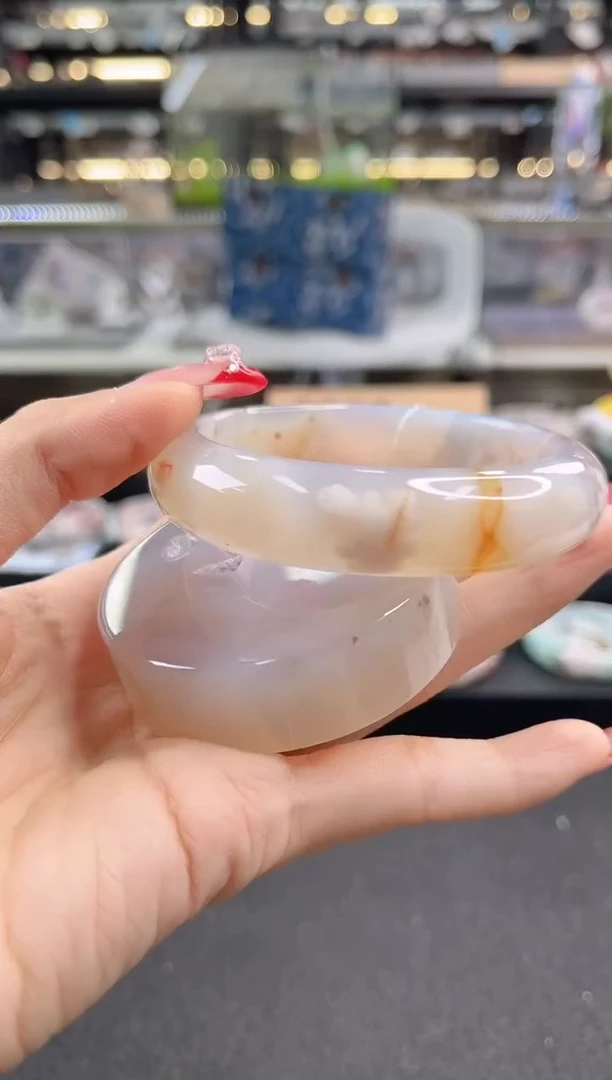 未镶嵌手镯石英质玉61圈口（赠品镯心）1648329