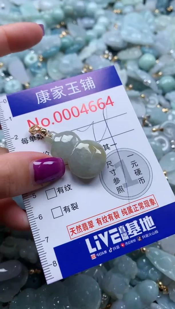 颈饰未镶嵌翡翠4664