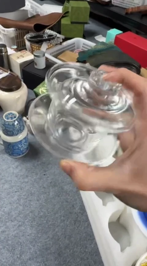 摆件陶茶具茶具茶具透明盖碗