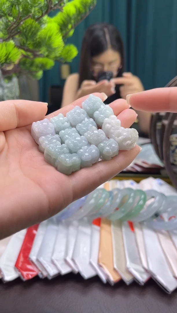 吊坠(赠链)未镶嵌翡翠多样性发货1件