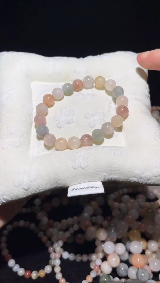 未镶嵌手串水晶43彩兔毛出厂价默认微瑕不退换10+