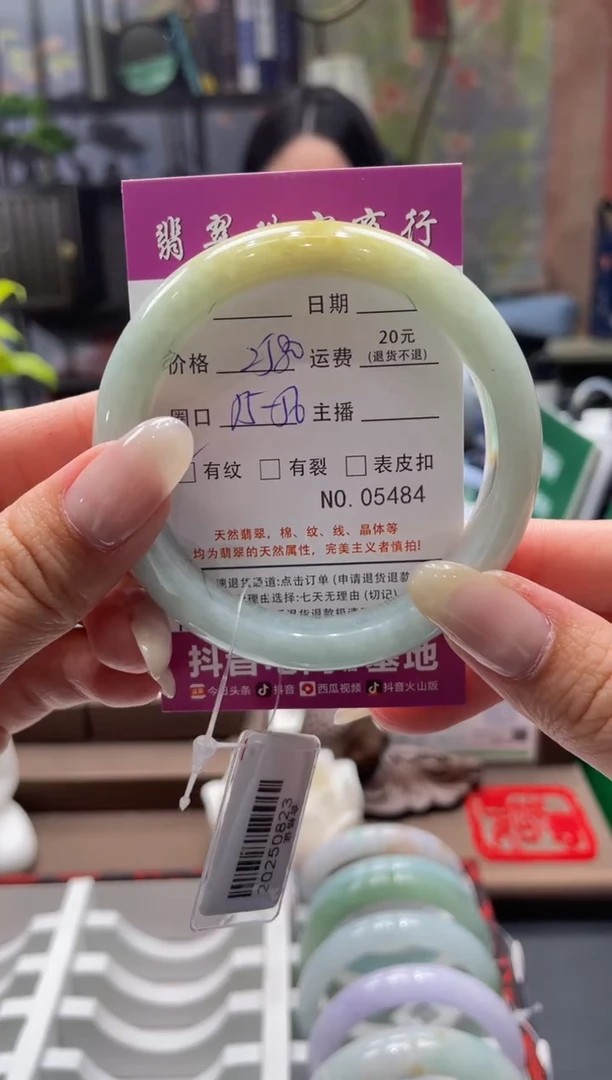 未镶嵌手镯翡翠5484****