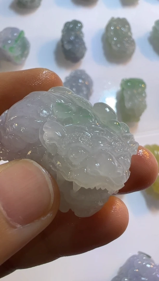 未镶嵌定制翡翠貔貅